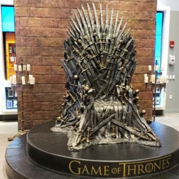 The Iron Throne from HBO's Game of Thrones The Iron Throne from HBO's Game of Thrones